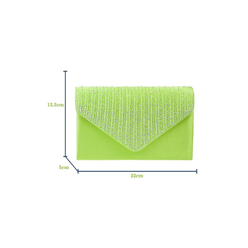 fi9® LADIES DIAMANTE BLING PARTY PROM BRIDAL EVENING CLUTCH HAND