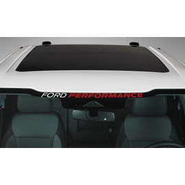 OEM M-1820-WR Front Windshield Banner Decal for 2021-2025 Ford F-150 & 2017-2024 F250 F350 F450 Super Duty