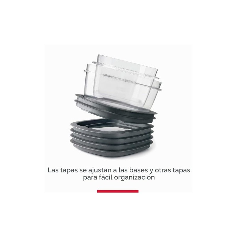 Rubbermaid 2108373 Meal Prep Premier Recipiente para almacenar alimentos, Juego,