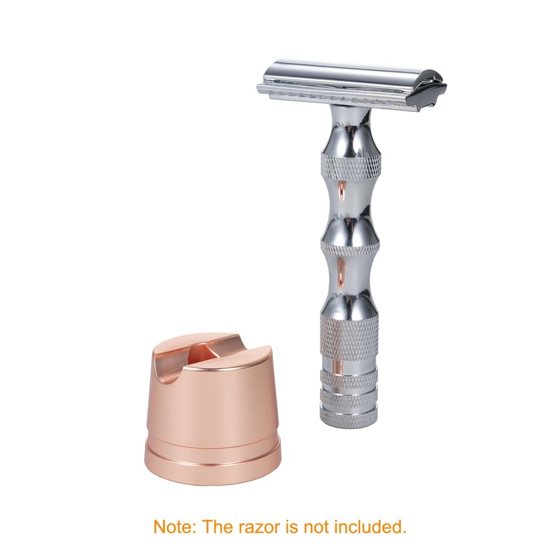 Man's Manual Shaving Razor Stand Aluminum Alloy Safety Razor Base