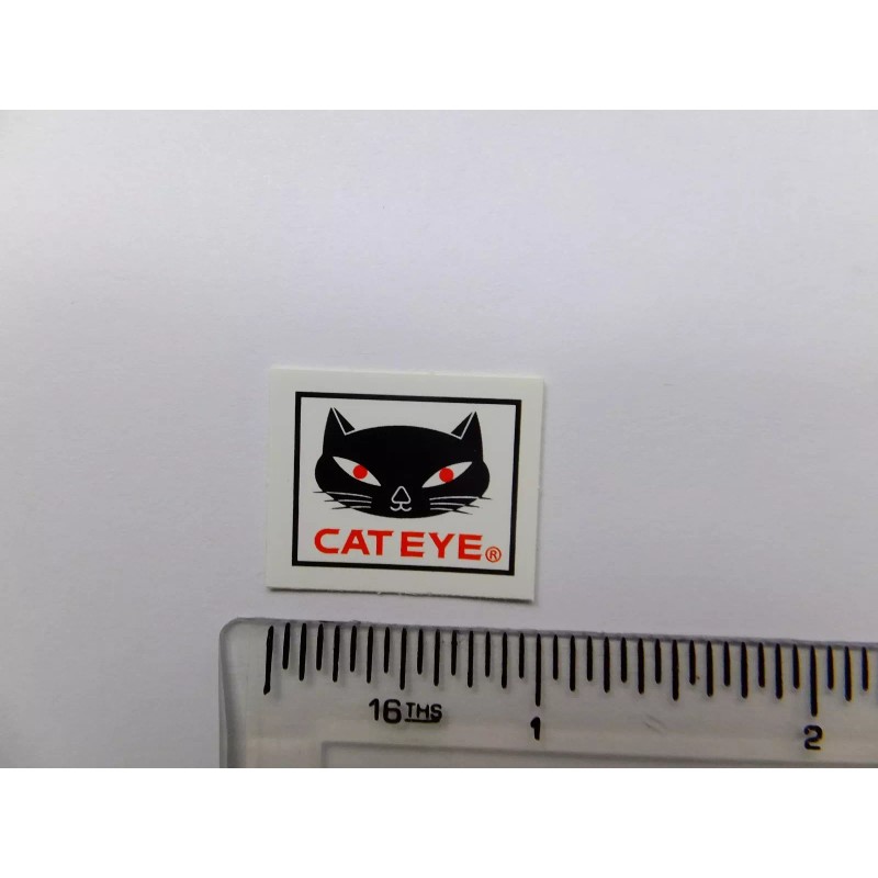 CatEye Small 1" CATEYE BIKE STICKER ride race MTB BMX