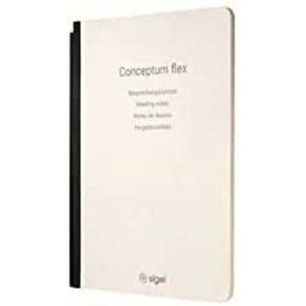 SIGEL CF223 Minutes Log Booklet, 15.2 x 21 x 5