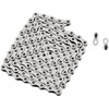KMC Unisex's E10 Chain, Silver, 122 Link