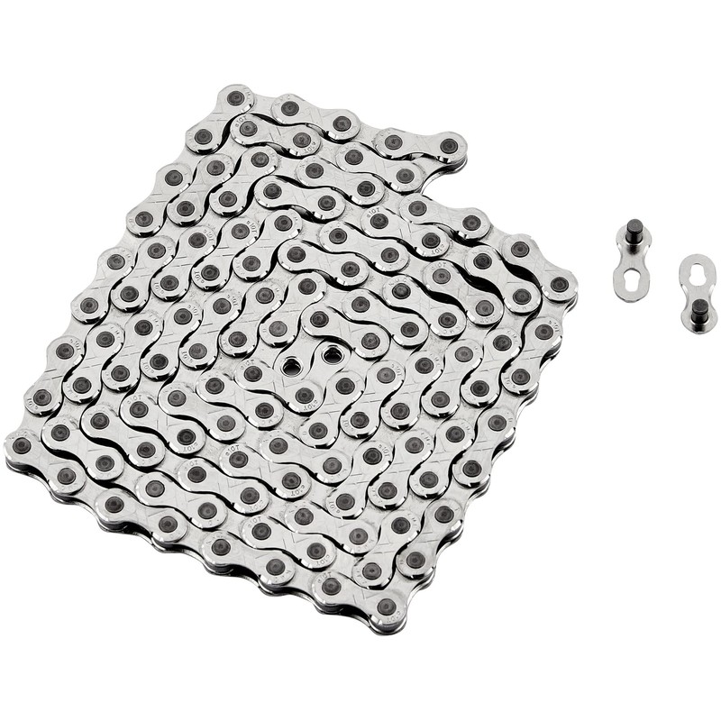 KMC Unisex's E10 Chain, Silver, 122 Link
