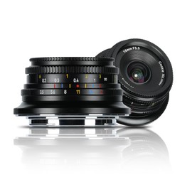 7artisans 10mm F3.5 Wide-angle Fixed Focus Pancake Lens APS-C lens Mirrorless Cameras, Compatible for Nikon Z Zfc Z50 Z30