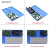 Geekworm for Raspberry Pi 5/4B/3B+/3B RAB Holder Platform Breadboard Holder
