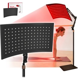 Red Light Therapy for Body, FSA 17x9" Curved Infrared Light Device