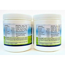 2 Bottles BALSAM White Pomada (8.46 oz) BALSAMO BLANCO La Vaquita 240 grs each