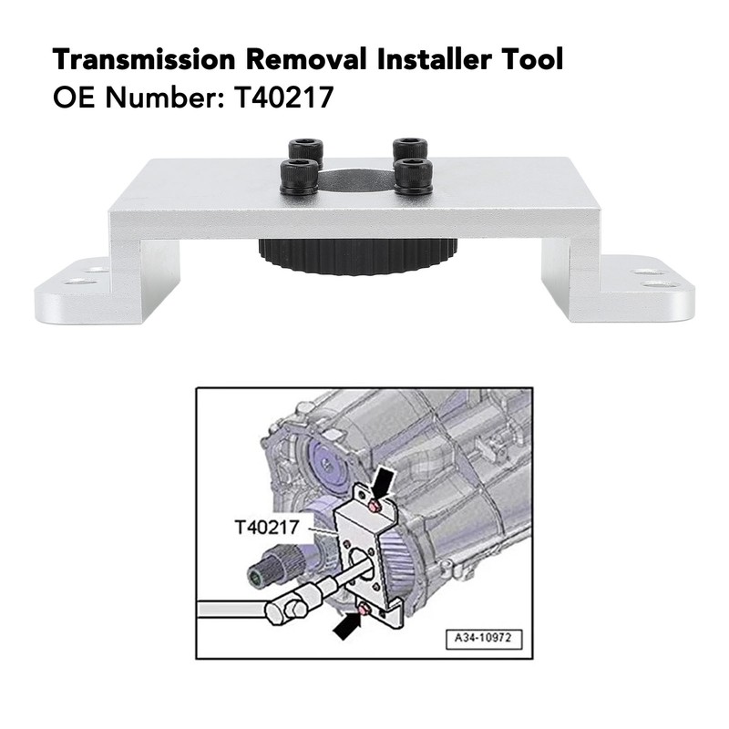 Transmission Removal Installer Tool T40217 Side Shaft Counterhold Tool for