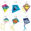 Fun Express Assorted Kites Bulk 72 Pc