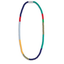 Remember Necklace 'Bari', polymer clay, polymer clay