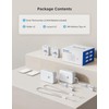 GoveeLife Refrigerator Freezer Thermometer 2 Pack, Bluetooth Temperature Sensor with