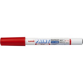 uni PXA210.15 Alcohol Paint Marker, Fine Point, Red