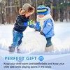 Leeboom Children's Ski Gloves Waterproof Winter Gloves for 3-13 Years