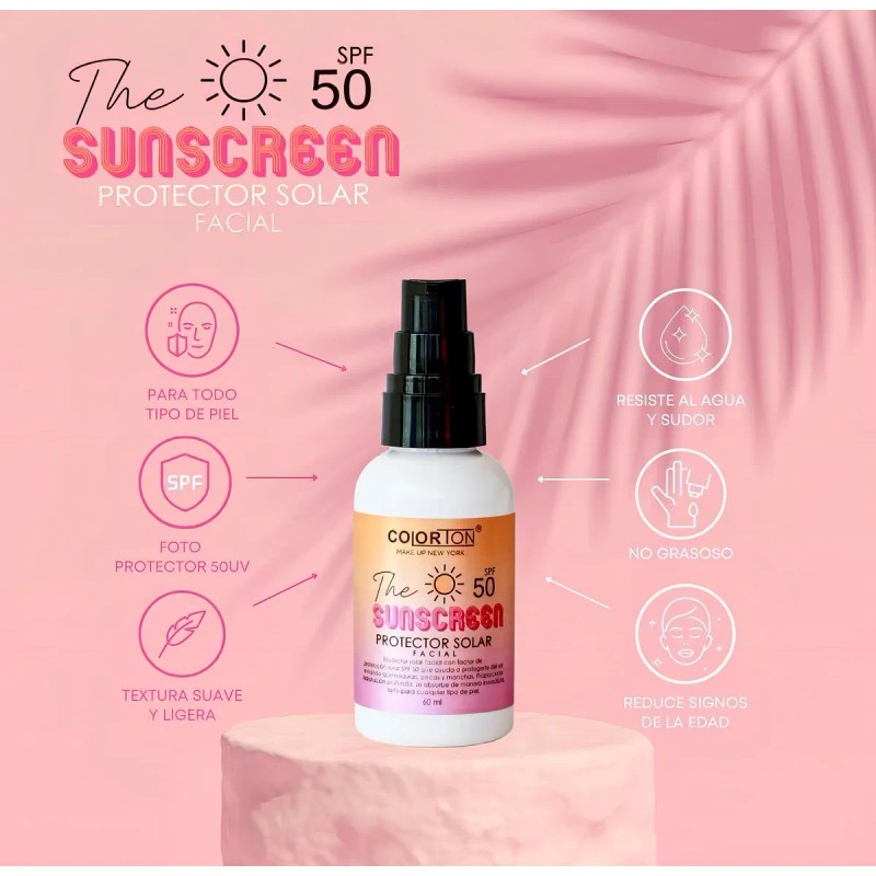 Potector Solar Facial The Sun Screen Colorton Fps