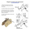 eMagTech 2 Pairs Bicycle Disc Brake Pads Compatible with Shimano