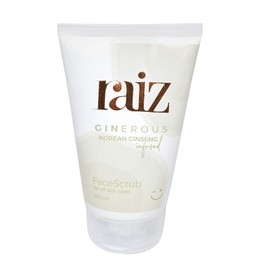 Mawans Raiz Ginerous Exfoliating Face Scrub For Glowing Skin | Korean Ginseng & Walnut Face Scrub For Women & Men | Removes Tan, Blackheads, and Dirt from Face | All Skin Types Facial Scrub