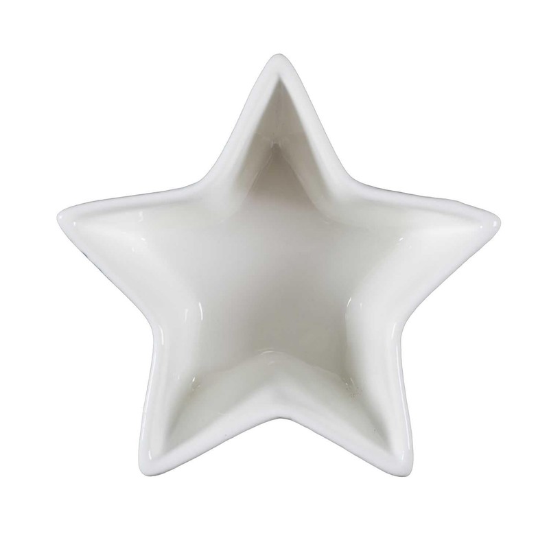 HOME DECO FACTORY, KA0607, 6-Piece Star and Moon Dinnerware Set,