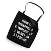 How To Disappear Completely - Funny K-pop Fans Slogan Tote