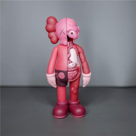 Kaws Figurine Sculpture Home Decor Statue Home Ornament Decoration 8IN/20CM Valentine's Day Gift - Color: Red