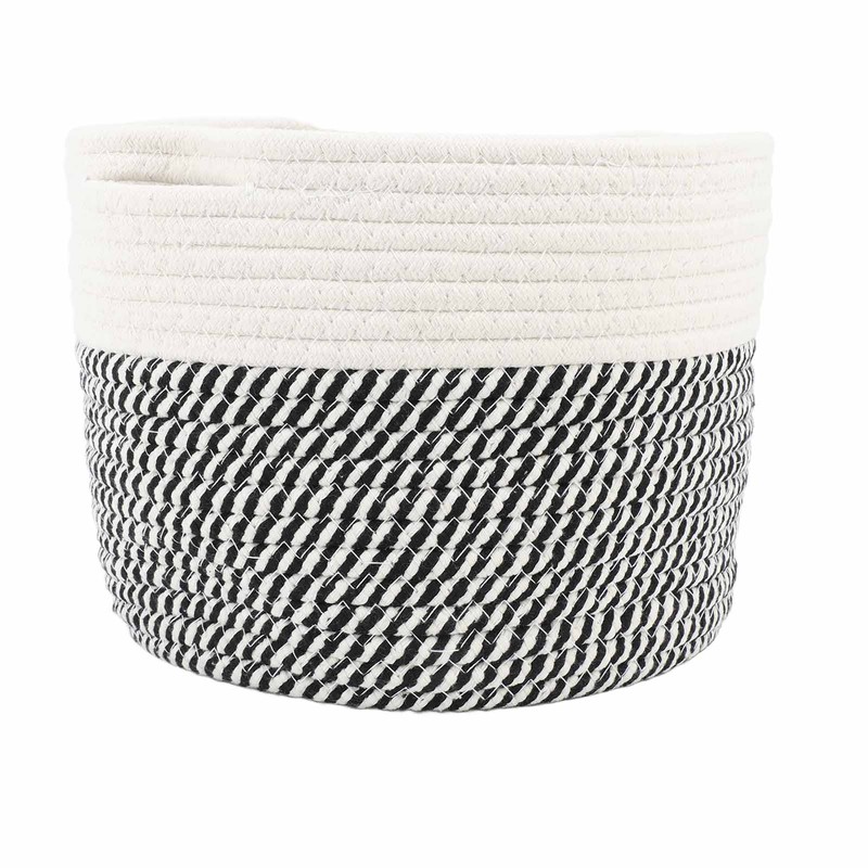 Foldable Laundry Basket Multipurpose Large Capacity Cotton Linen Woven Collapsible