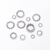 VooGenzek 270 PCS Internal Star Tooth Lock Washers, Serrated Star