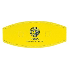 TUSA Neoprene Mask Strap Cover, Yellow