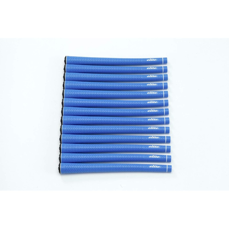 elitegrips Y360SH Golf Grips, Set of 13, Marine Blue, Backline