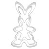 Dr. Oetker 1876 Cookie Cutter Rabbit Family 3-Piece Tin Plate