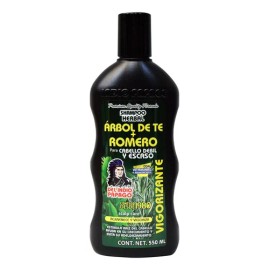Shampoo Romero Y Árbol De Té 550 Ml Del Indio Papago