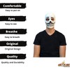 Partychimp 54-25029 Unisex Adult Party Mask, Multicoloured