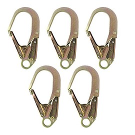 Fusion Climb Inifinity Alloy Steel Captive Eye Drop Forged Double Lock Rebar Hook 5-Pack