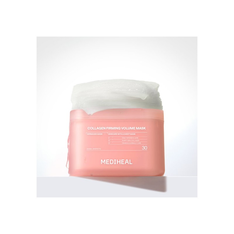 Mediheal NEW Pull-Out Derma365 Mask Collagen Elasticity Volume 30 Sheets