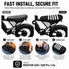 Ebike Seat Cover for Ridstar Q20/Q20 Pro, White Seat Cover