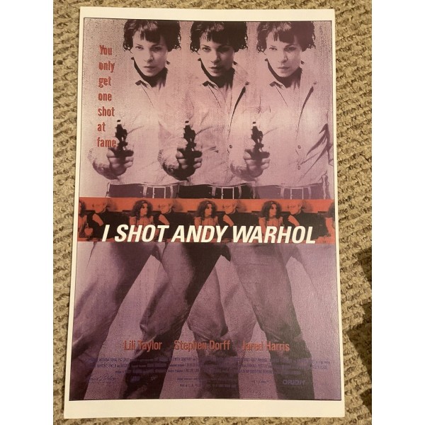 I Shot Andy Warhol Poster 11 x 17 (16/140/194)