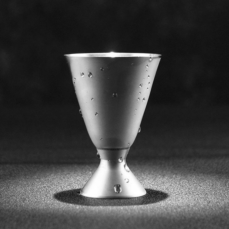 Stainless Steel Bar Measures Jigger Wine Cocktail Shaker Jigger Thickened