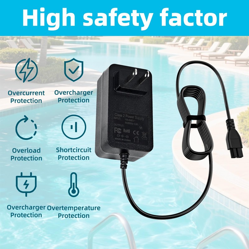 MSZLZTD 12.6V Charger for Winny Pool Cleaner Compatible with Winny