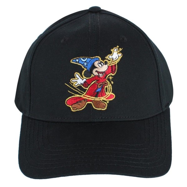 Mickey Mouse The Sorcerer's Apprentice Adjustable Hat Black