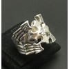 R000982 Sterling Silver Ring Cross with CZ 925 Empress Size