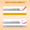 RITALASH 384PCS 4 Style Cluster Lashes Book Individual Lashes Clusters