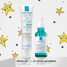 La Roche-Posay Effaclar DUO +M Crema Hidratante Anti-imperfecciones, 40 ml