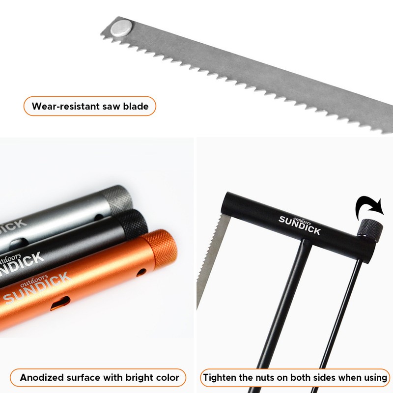 Aluminum Alloy Rectangular Hand Saw Outdoor Folding Hand Saw Pruning
