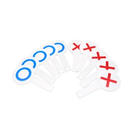 Sugarello Anser Plate, Marbatsu Plate, XX x Plate, Double Sided Specifications, Round Quiz, Questions, Parties, Fun, Variety Goods, Marbatsu Quiz (10 Pieces)