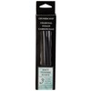Grumbacher Vine Charcoal, Soft, Black, 3 Pack (V41)