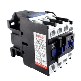 Aracombie AC Contactor CJX2-3201 110V Coil, Rail Motor Controler Rail Mount Contactor