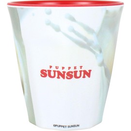 Tees Factory PS-5525573IC Puppet Sunsun Matte Melamine Cup Strawberry 9.5 fl oz (270 ml)