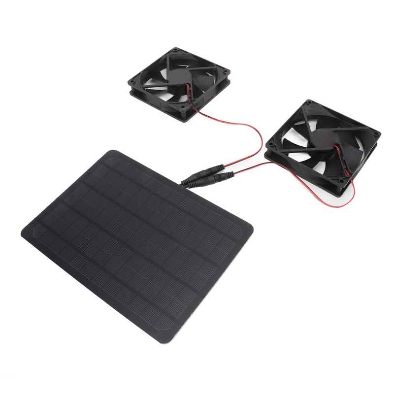 Solar Panel Fan Kit 12V 10W Portable Universal Energy Saving
