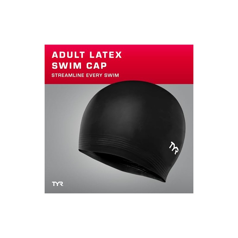TYR - Gorro de natación (látex)