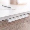 Drawer Pulls,4pcs Finger Edge Pull Concealed Handle Aluminum,Cupboard Handles 80mm