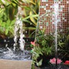 Plastic Fountain Nozzle 1/2, Fountain Head for Garden, Ponds, Tabletop